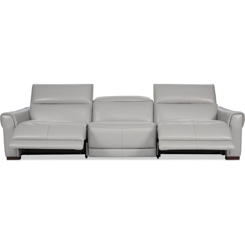 aris gray sofa   