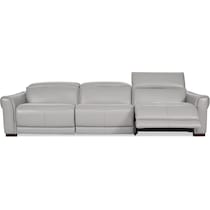 aris gray sofa   