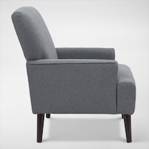 arla gray accent chair   