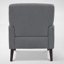 arla gray accent chair   