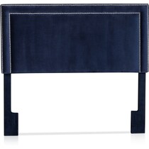 arleigh blue queen headboard   