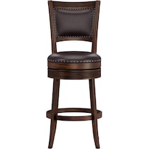 arlington black bar stool   