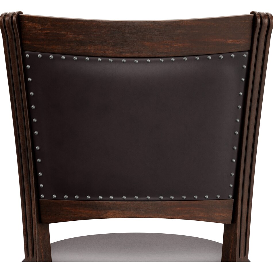 arlington black bar stool   