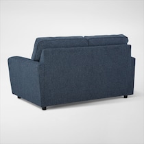arlis blue loveseat   