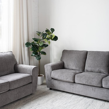 Signature Design by Ashley Arlis Sofa and Loveseat