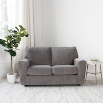 arlis gray loveseat   