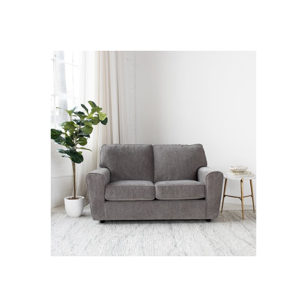 arlis gray loveseat   