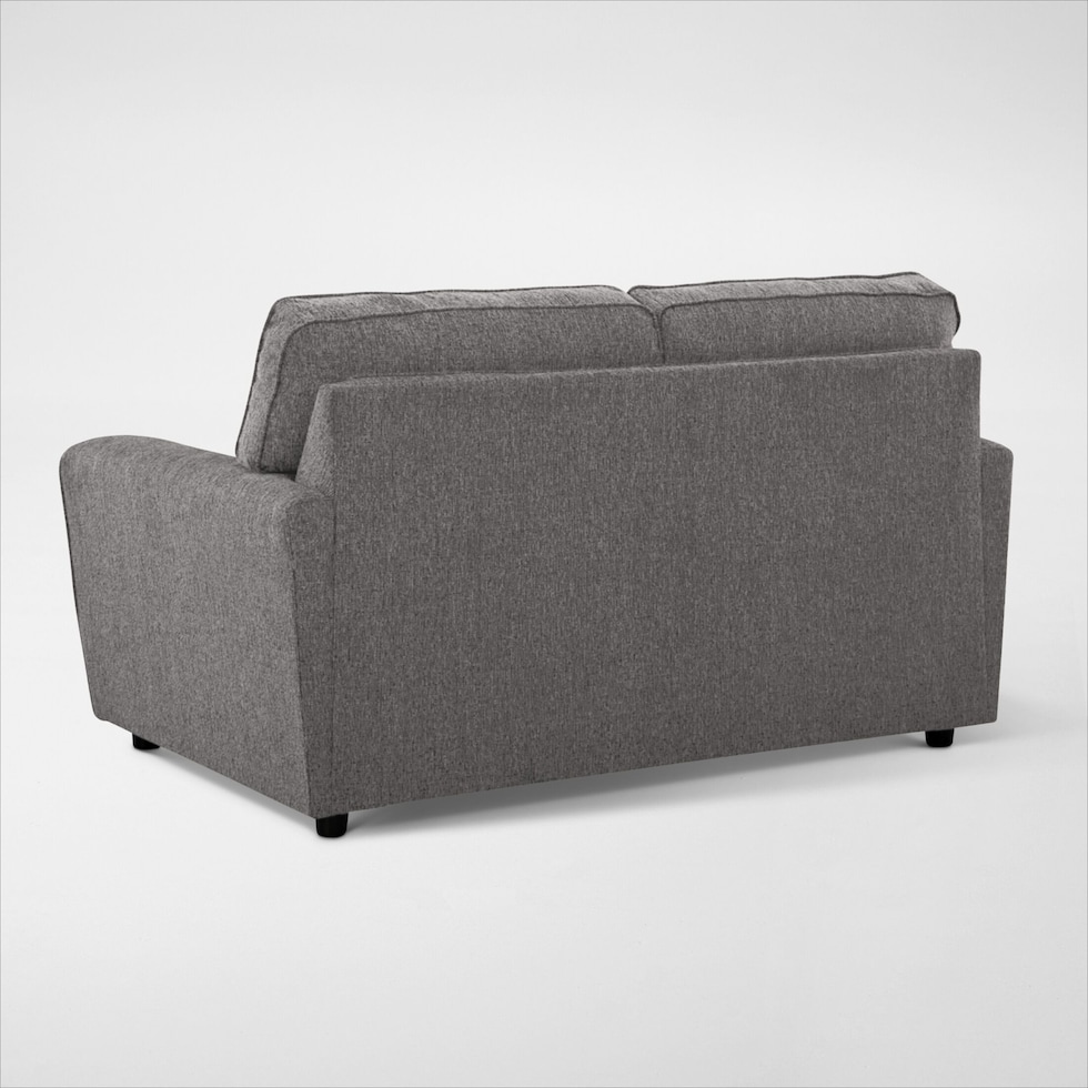 arlis gray loveseat   