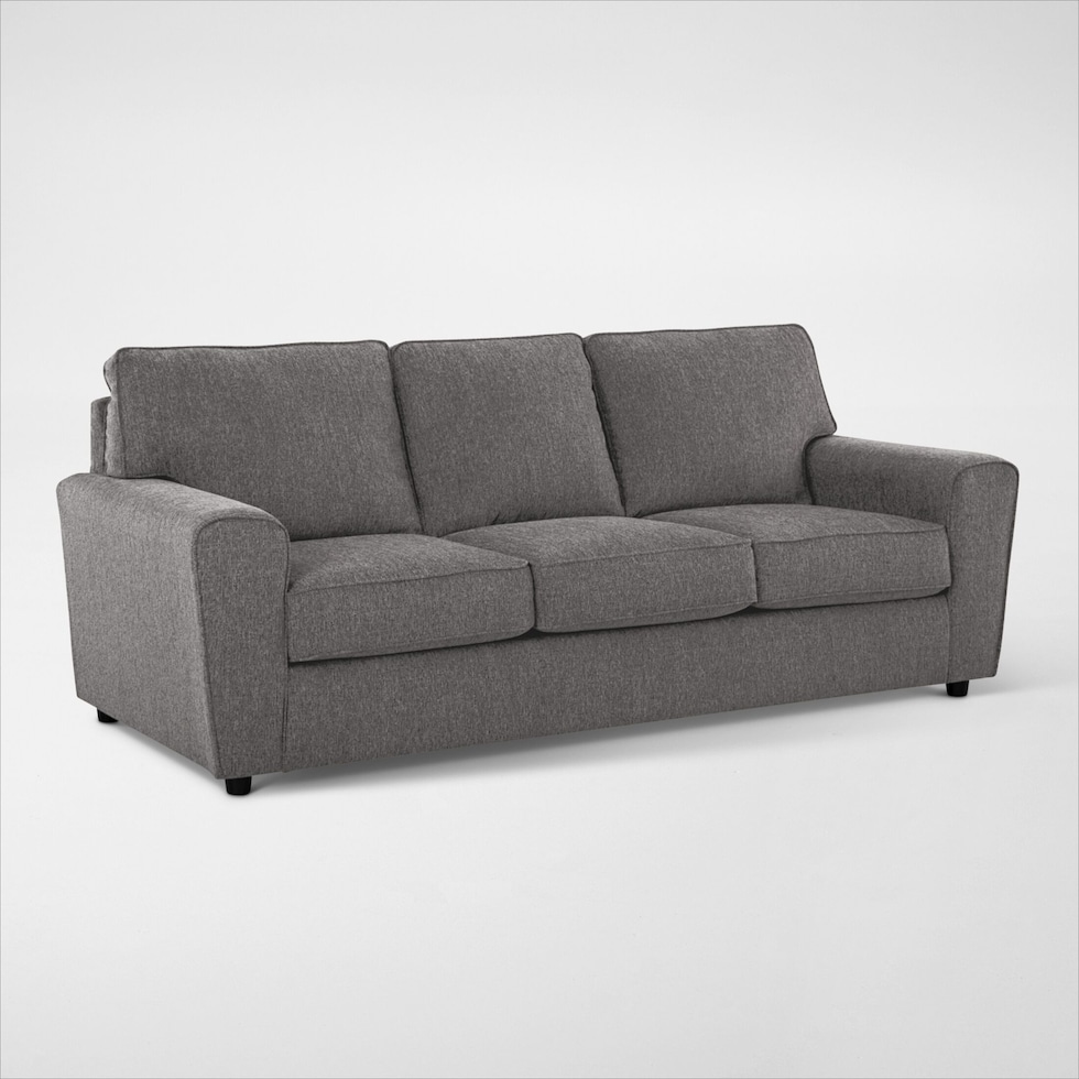 arlis gray sofa   