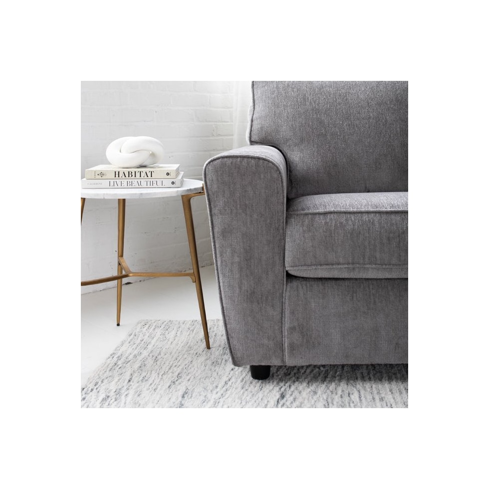 arlis gray sofa   