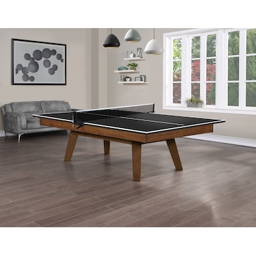 Arlo Pool Table with Tennis Table Top