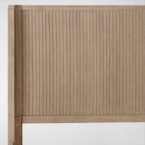 arlo light brown  pc king bedroom   