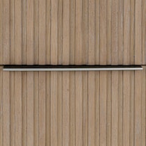 arlo light brown dresser and mirror   