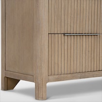 arlo light brown nightstand   