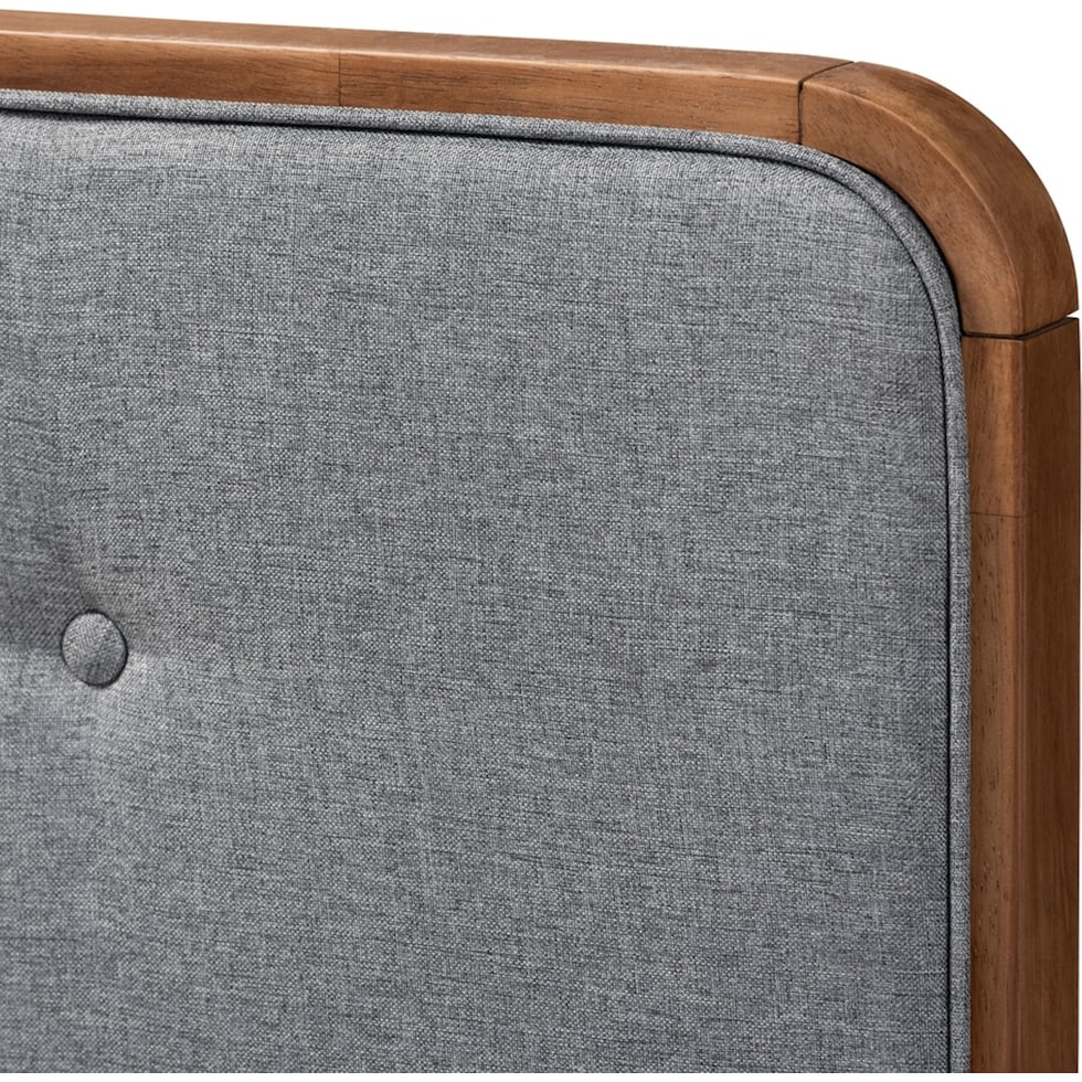 arnia gray king headboard   