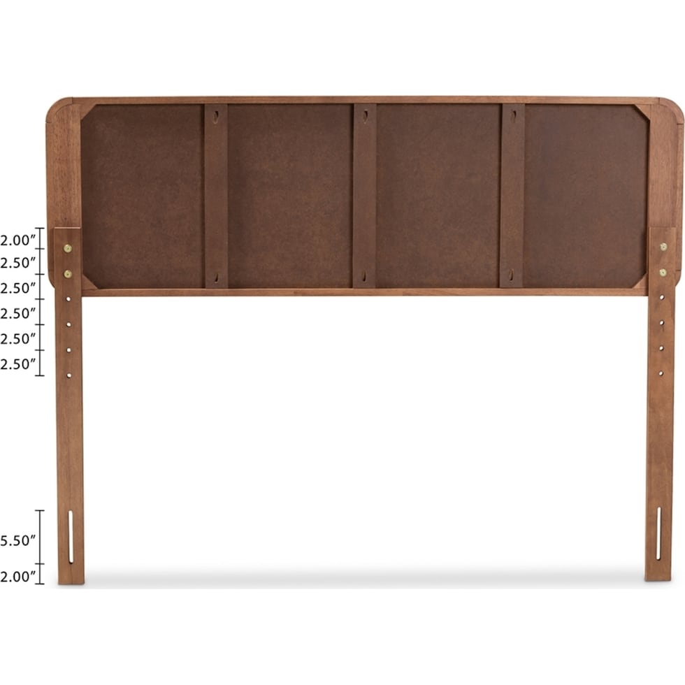 arnia gray king headboard   
