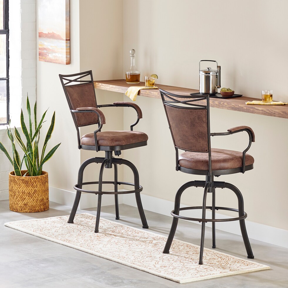 arno metal bar stool   
