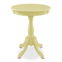 aron yellow side table   