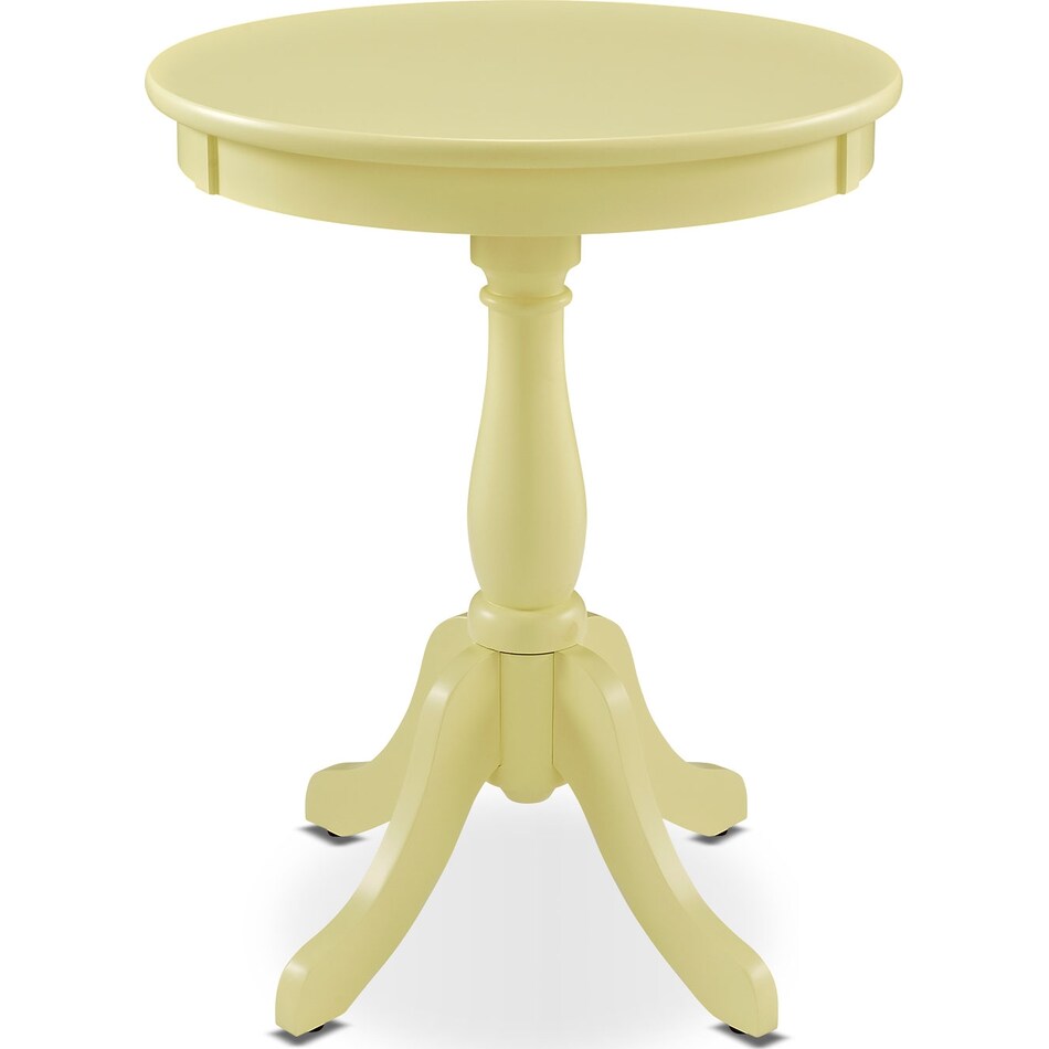 aron yellow side table   