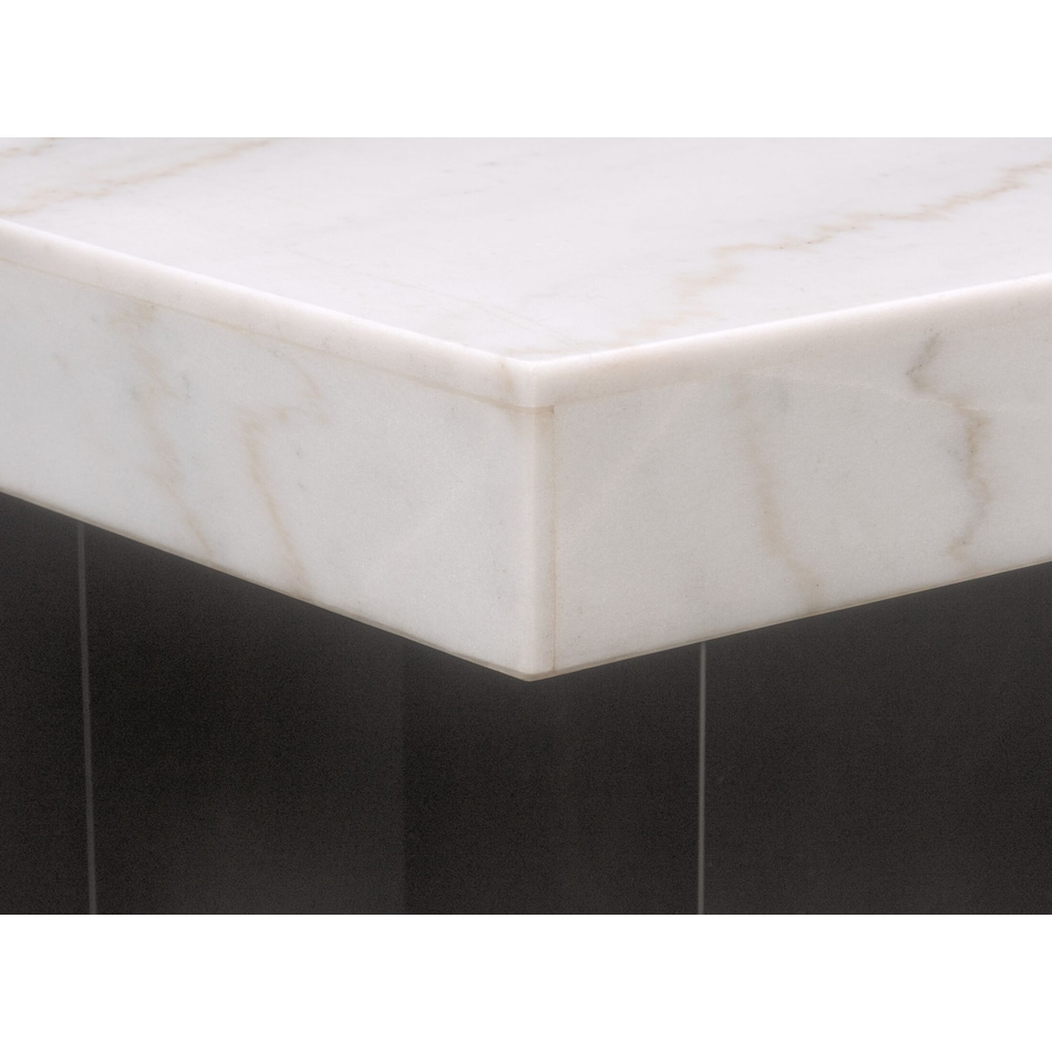 artemis counter height white marble counter height table   