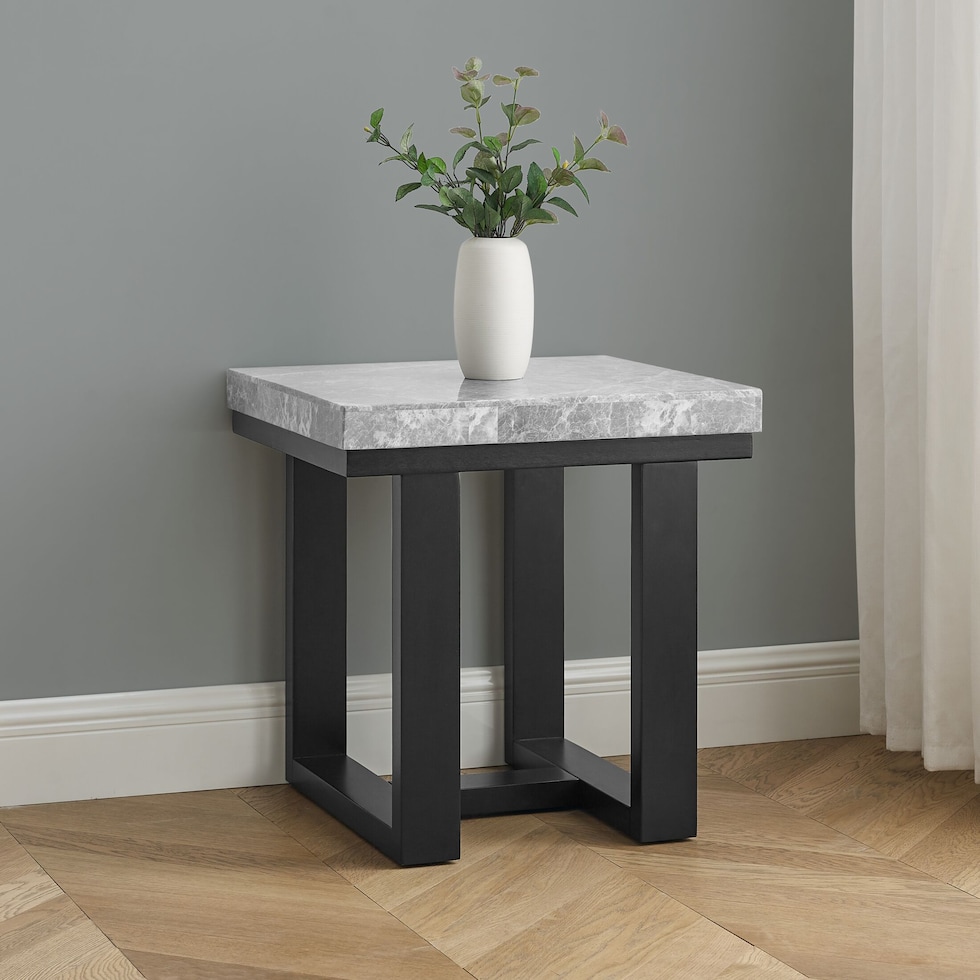 artemis tables gray end table   