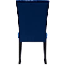 artemis blue side chair   