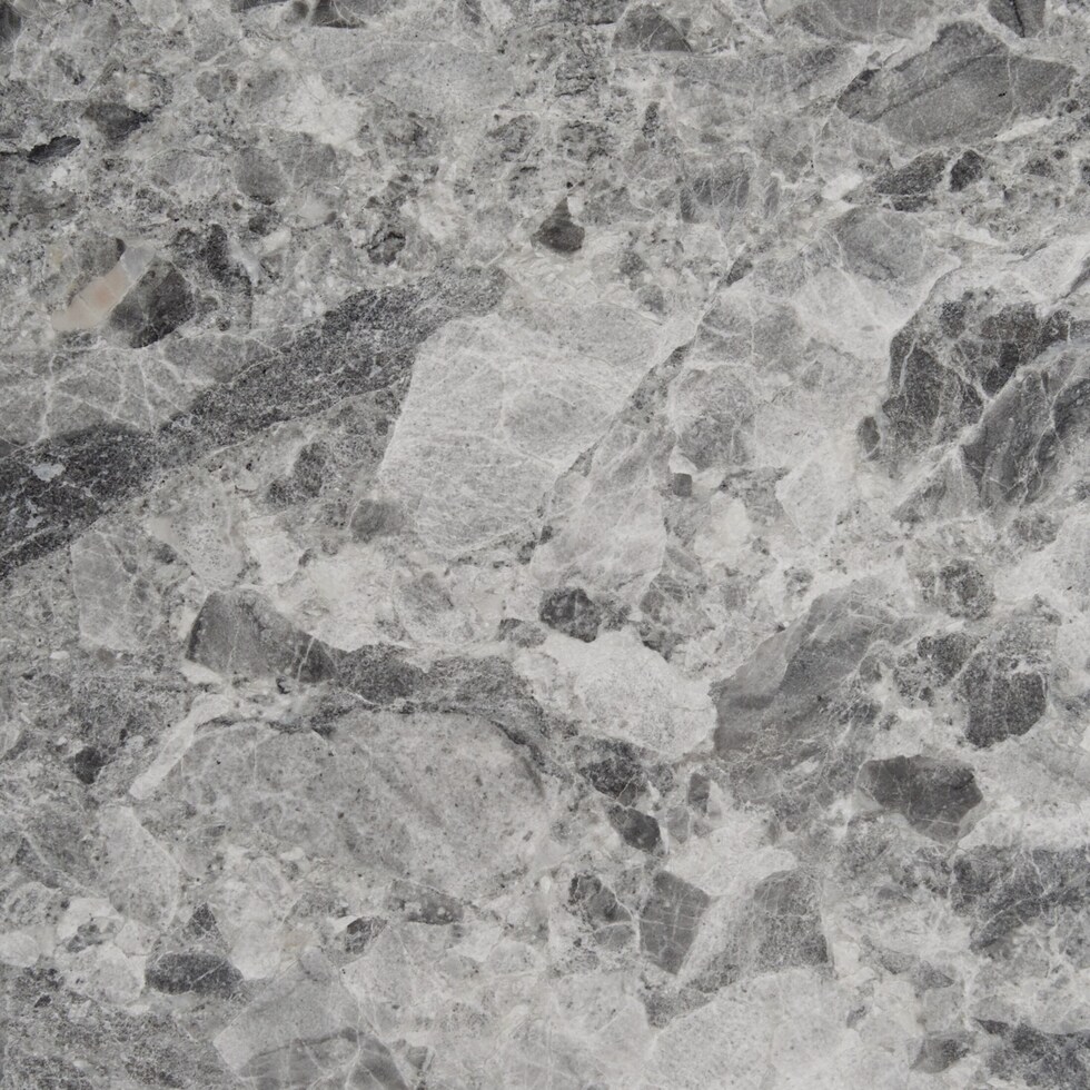 artemis gray marble black black legs  pc dining room   