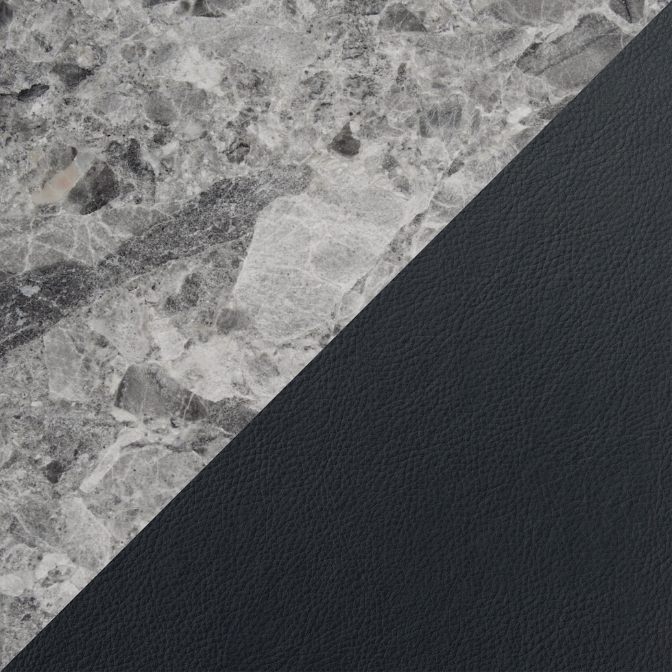 artemis gray marble black black legs  pc counter height dining room   