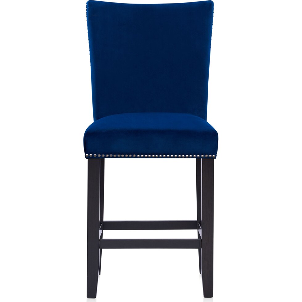 artemis gray marble blue black legs  pc counter height dining room   