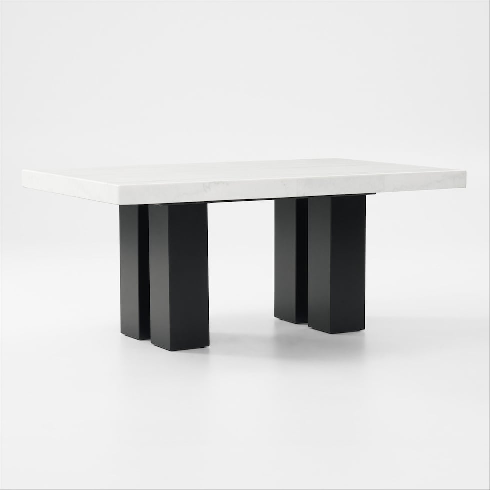 artemis gray marble gray black legs  pc dining room   
