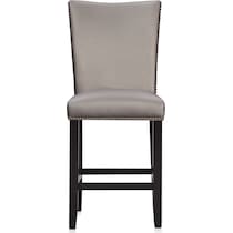 artemis gray  pc counter height dining room   