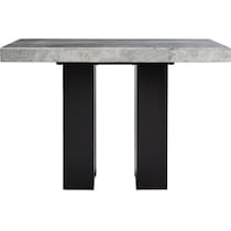 artemis gray counter height dining table   