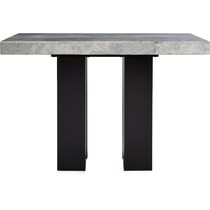 artemis gray counter height table   