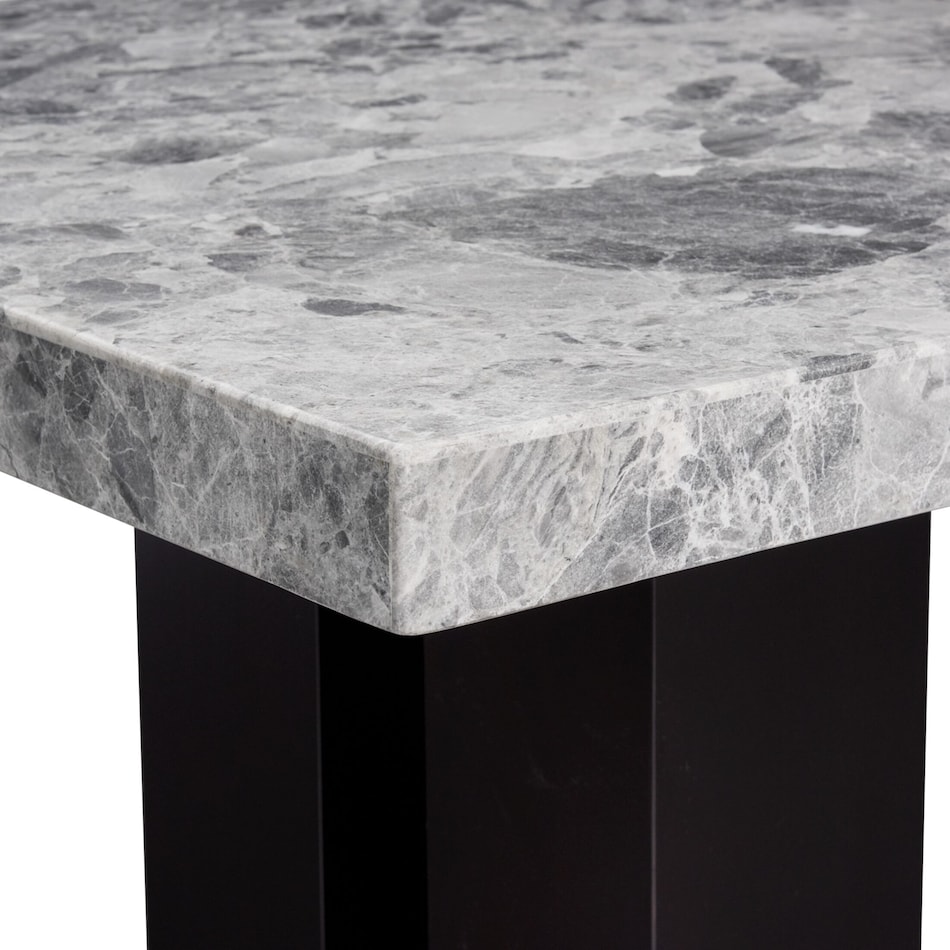 artemis gray dining table   