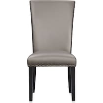 artemis gray side chair   
