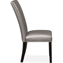 artemis gray side chair   