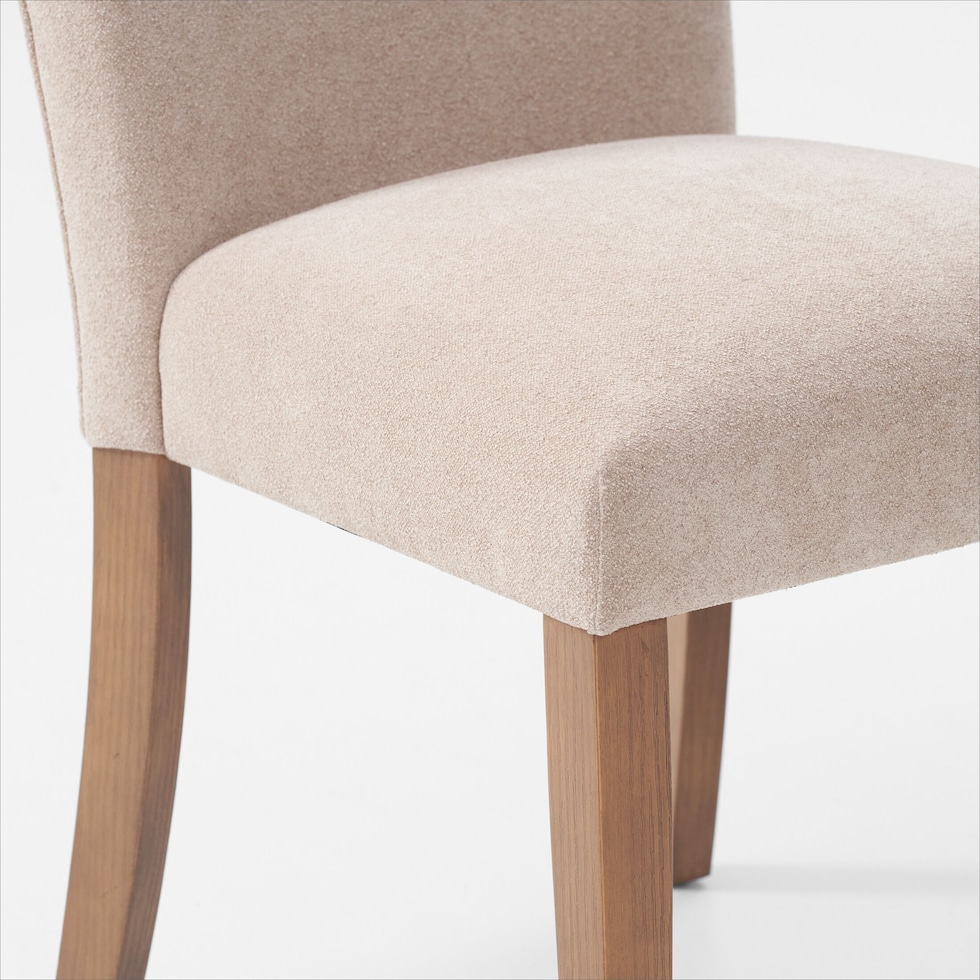 artemis neutral dining chair   