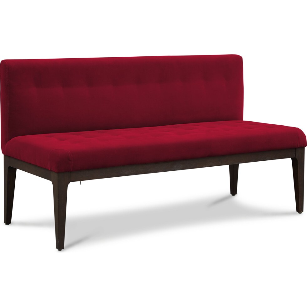 artemis red banquette   