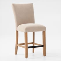 artemis white marble beige natural legs  pc dining room   