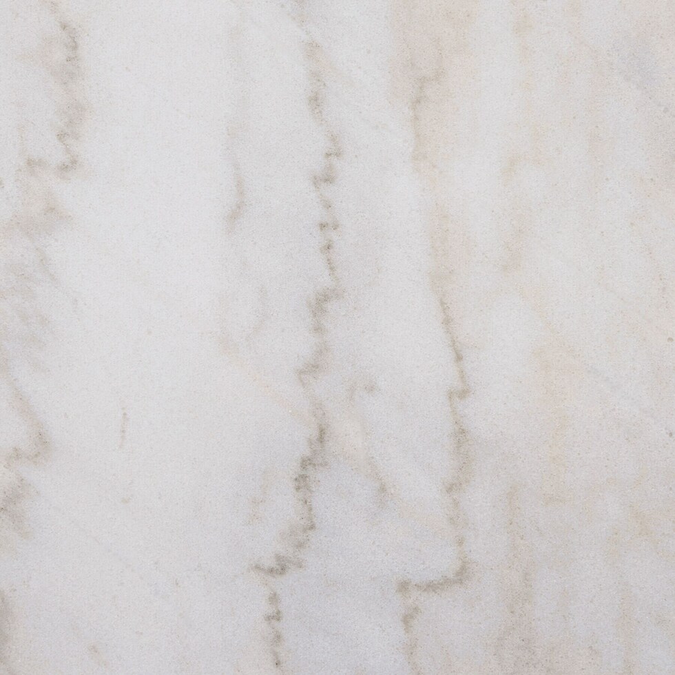artemis white marble blue black legs  pc dining room   