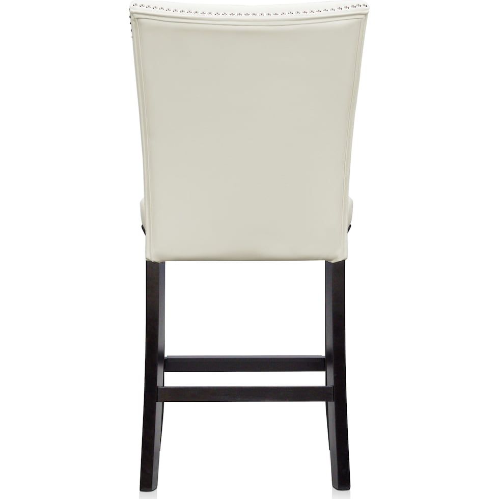 artemis white  pc counter height dining room   