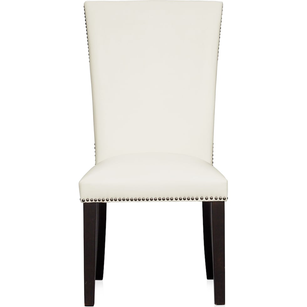 artemis white dining chair   