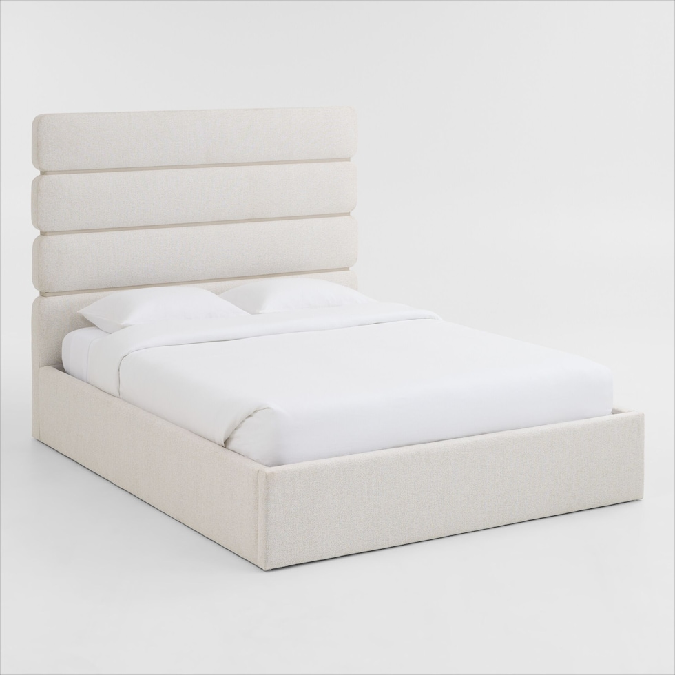artesia bedroom gray king bed   