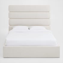 artesia bedroom gray king bed   