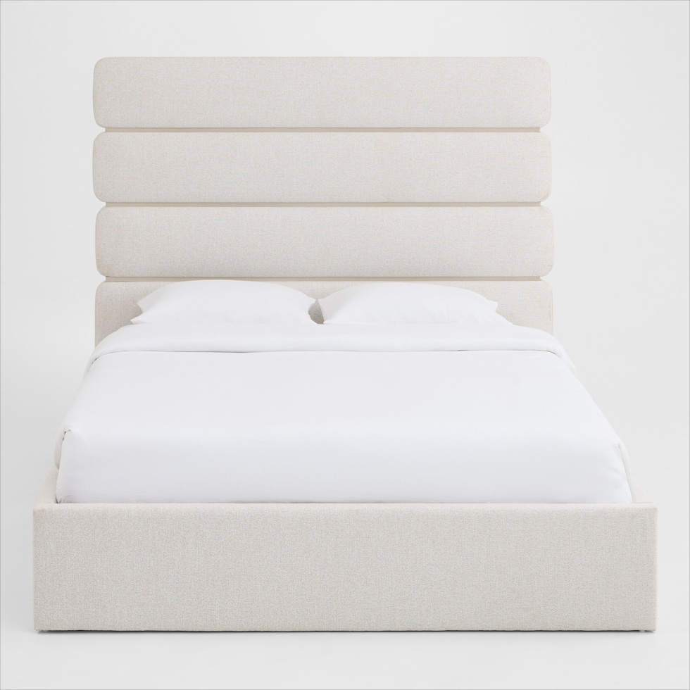 artesia bedroom gray king bed   