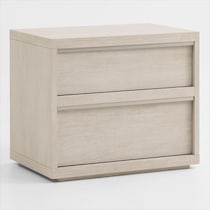 artesia bedroom gray nightstand   