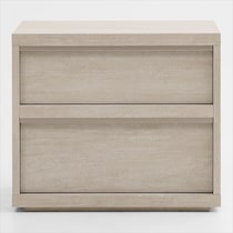 artesia bedroom gray nightstand   