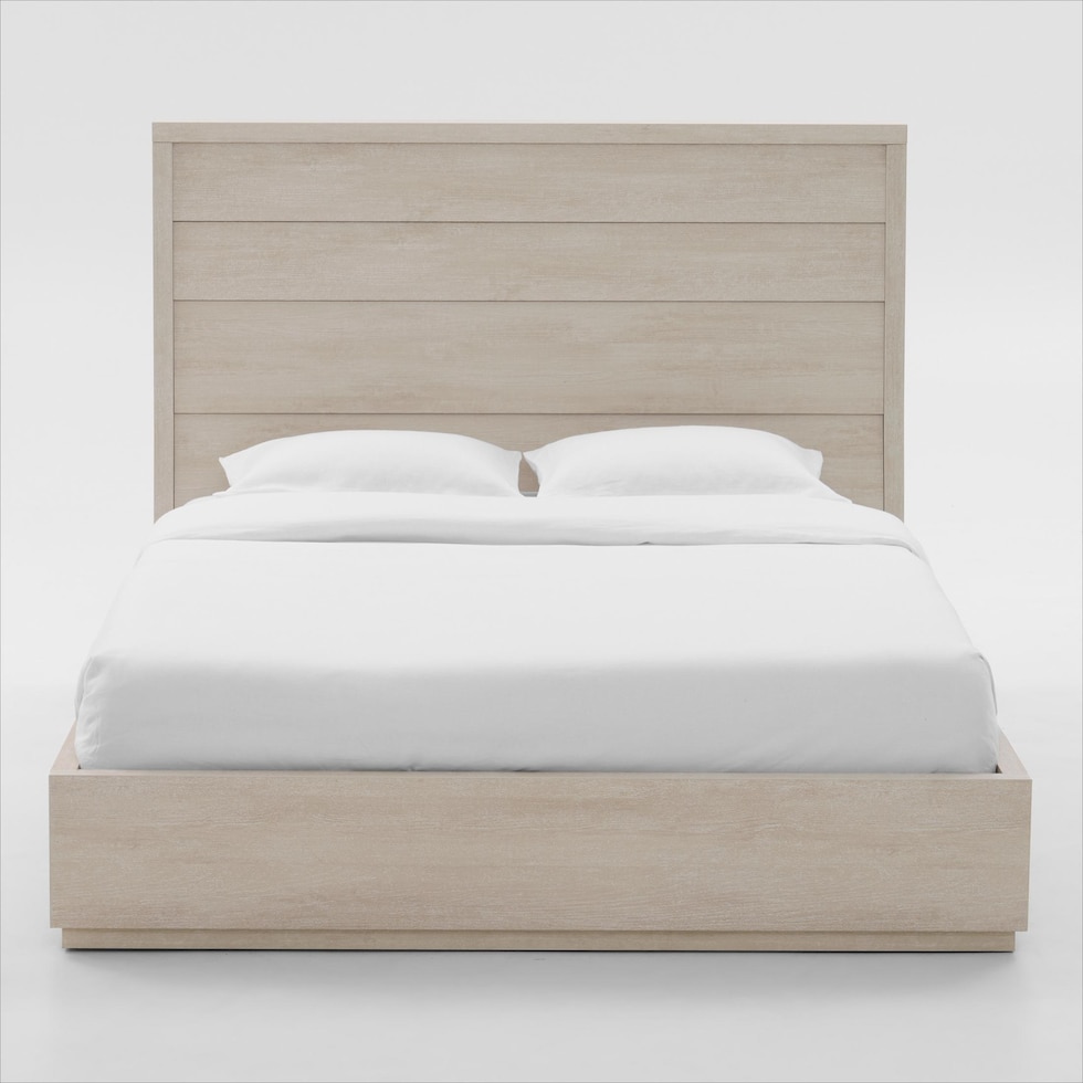 artesia bedroom gray queen bed   
