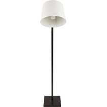 ashbury antique cream floor lamp   