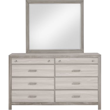 Asher Dresser and Mirror